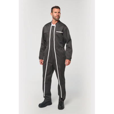 Overall with double zip
